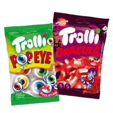 Trolli pop-eye, dracula of tarantula